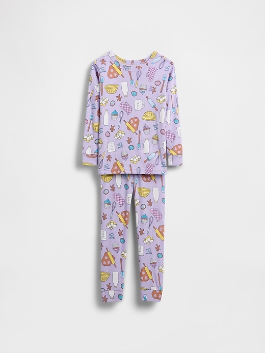 Image number 1 showing, Baby & Toddler Organic Brushed Cotton PJ Set
