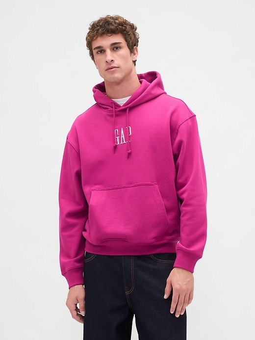 Image number 1 showing, Heavyweight Oversized Logo Hoodie