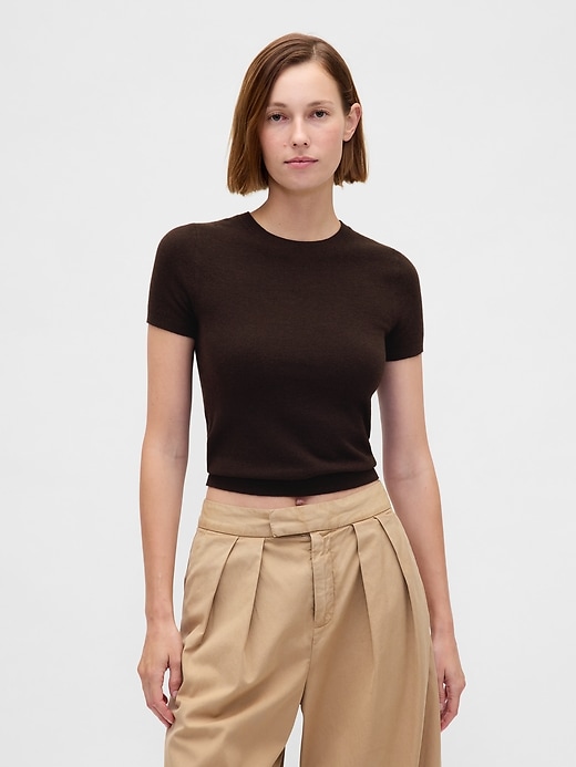 Image number 1 showing, CashSoft Stretch Baby T-Shirt