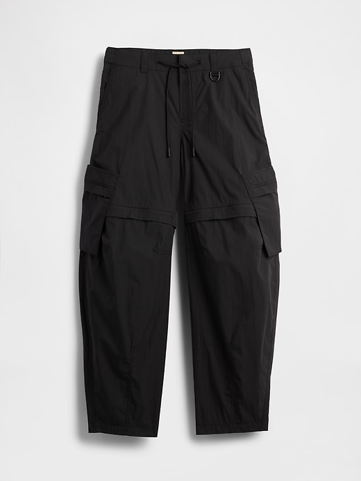 Image number 8 showing, Gap × BÉIS Convertible Cargo Barrel Pants