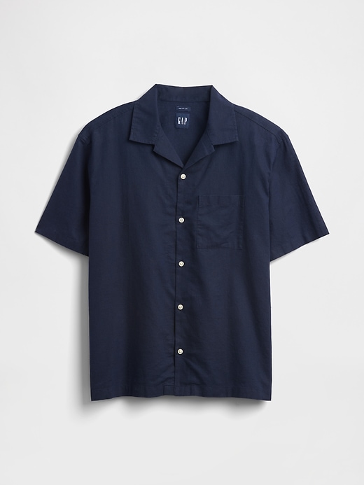 Image number 5 showing, Linen-Cotton Shirt