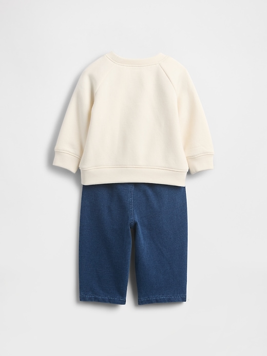 Image number 2 showing, Baby VintageSoft Brannan Bear Outfit Set