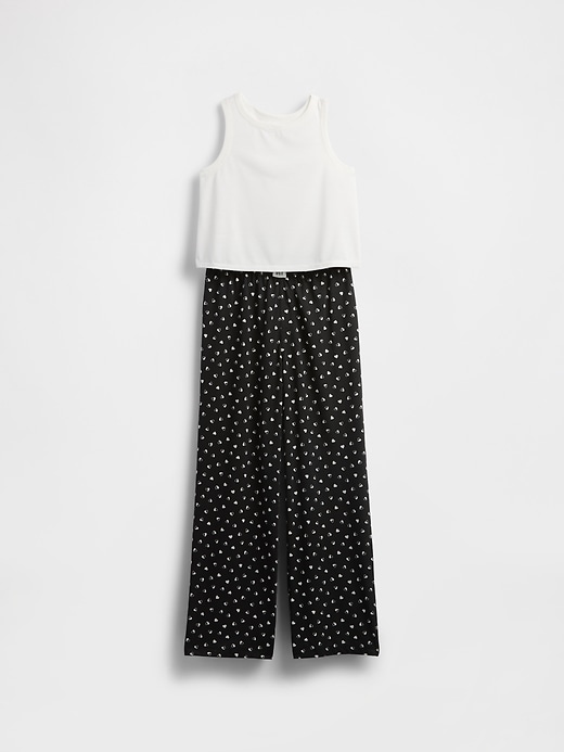 Image number 2 showing, Kids Recycled Tank PJ Set