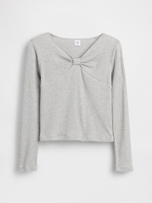 Image number 2 showing, Kids Bow-Neck T-Shirt