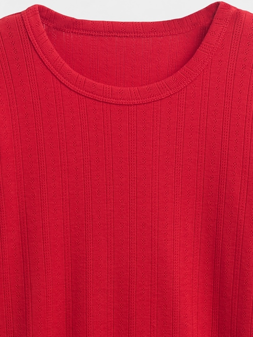 Image number 4 showing, Pointelle PJ Top