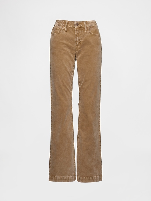 Image number 7 showing, Low Rise Corduroy Long & Lean Pants