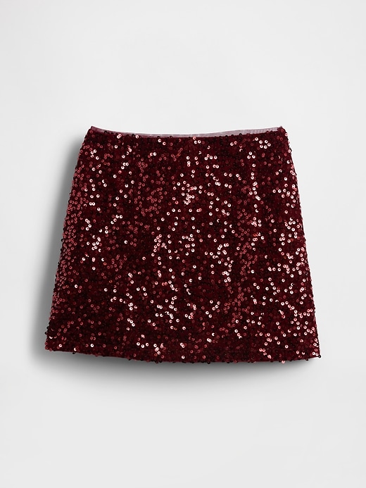 Image number 2 showing, Kids Sequin Mini Skirt