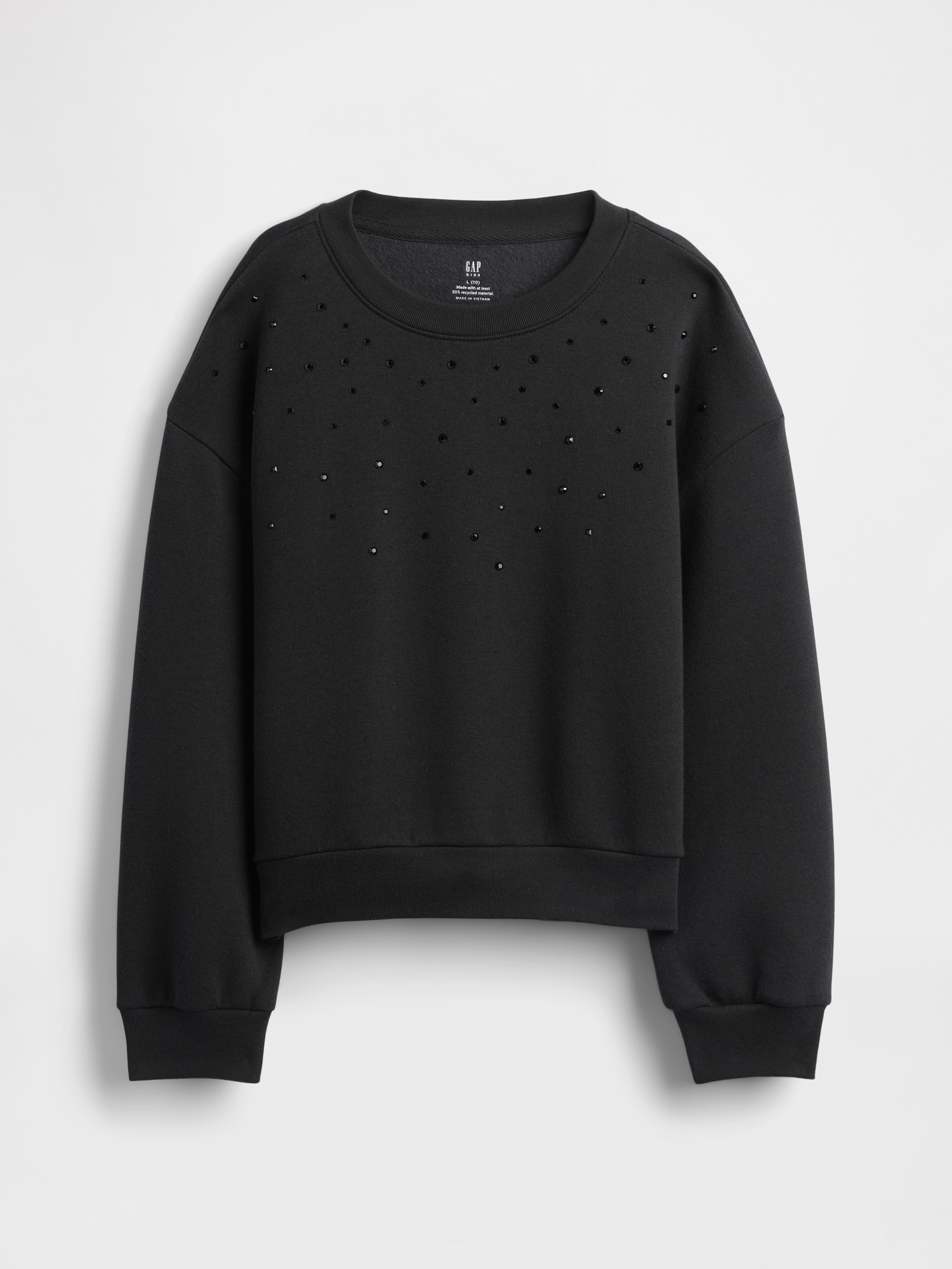 Kids Embellished Dolman Sweatshirt