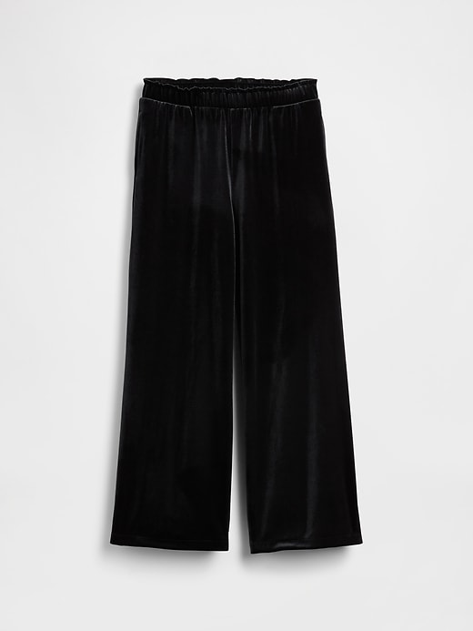 Image number 2 showing, Kids Velvet Wide-Leg Pants