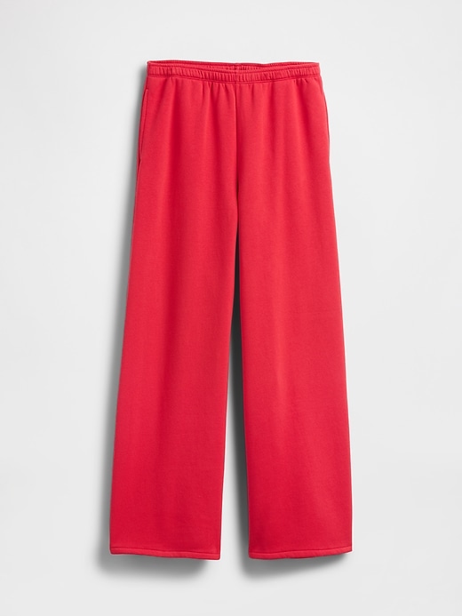 L'image numéro 6 présente Pantalon ballon à jambe large en coton ouaté VintageDoux