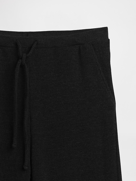 Image number 5 showing, Waffle Wide-Leg PJ Pants