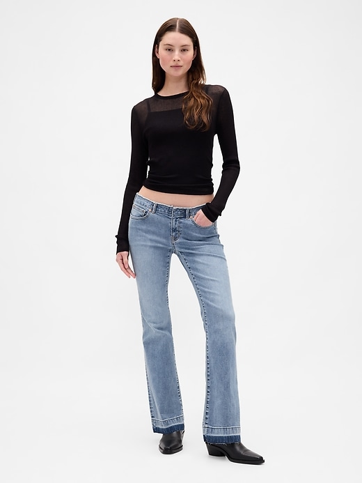 Image number 1 showing, Low Rise Long & Lean Jeans