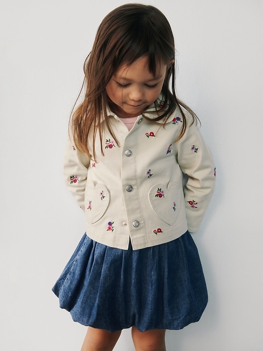 Image number 4 showing, Baby & Toddler Heart Pocket Jacket
