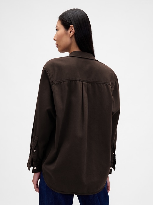 Image number 3 showing, Ultrasoft Denim Big Shirt