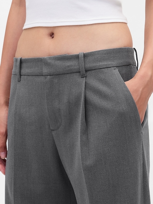 Image number 9 showing, 365 Low Rise Brushed Twill Pleated Trousers