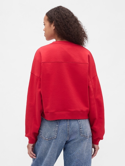 Image number 3 showing, VintageSoft Wedge Crewneck Sweatshirt