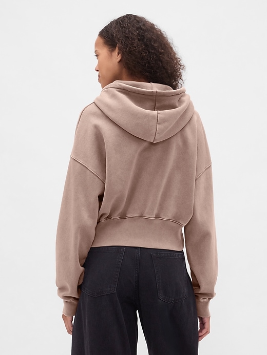 VintageSoft Full-Zip Wedge Hoodie