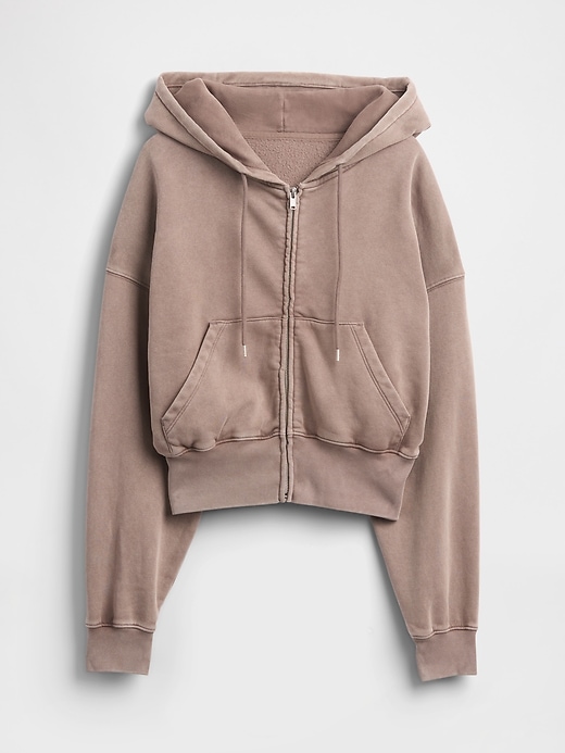 Image number 5 showing, VintageSoft Wedge Zip Hoodie