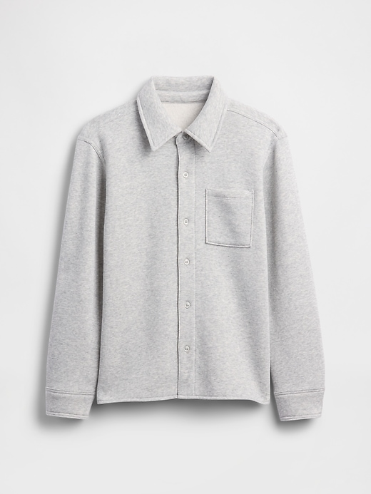 Image number 2 showing, Kids Cozy Button-Front Shirt