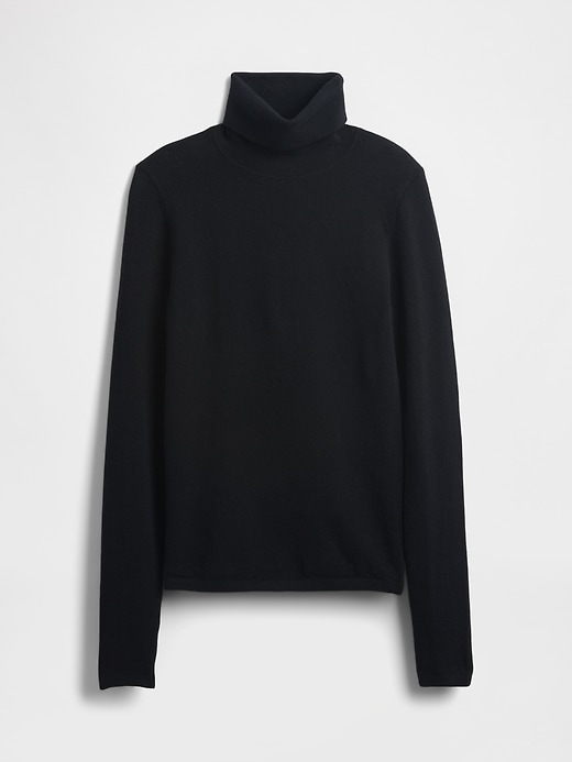 Image number 6 showing, CashSoft Stretch Turtleneck Sweater
