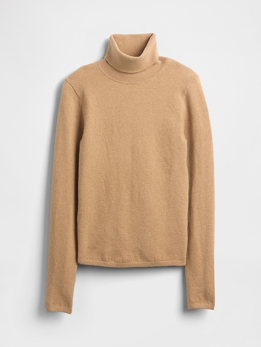 Image number 5 showing, CashSoft Stretch Turtleneck Sweater
