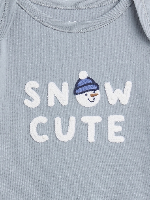 Image number 3 showing, Baby First Favorites Organic Cotton Graphic Bodysuit