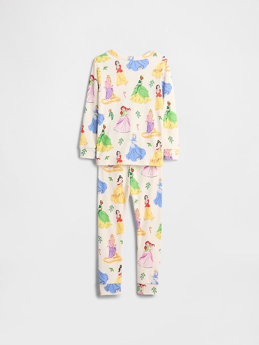 Image number 2 showing, Gap × Disney Baby & Toddler Organic Brushed Cotton Princess PJ Set