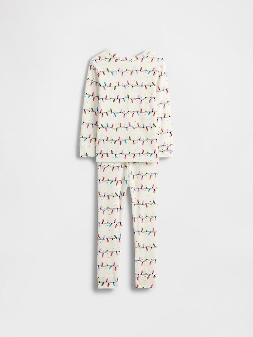 Image number 2 showing, Baby & Toddler Organic Brushed Cotton Holiday PJ Set