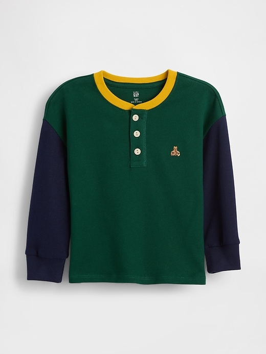 Image number 1 showing, Baby & Toddler Henley Shirt