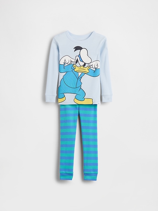 Image number 1 showing, Gap × Disney Baby & Toddler Organic Brushed Cotton PJ Set