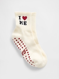 Image number 1 showing, Athletic Half Crew Socks