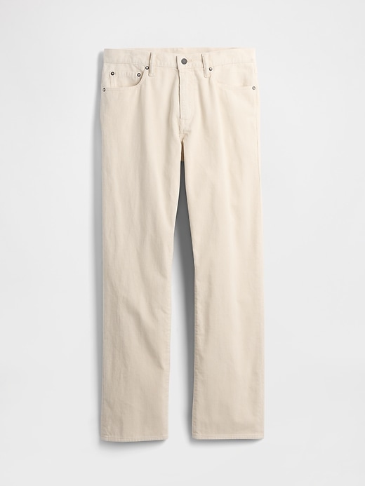 Image number 6 showing, Corduroy Relaxed Straight Pants