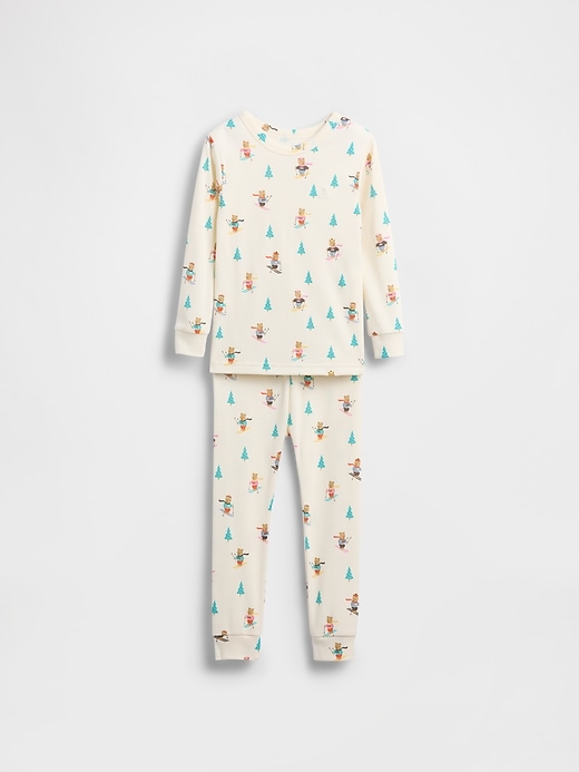 Image number 1 showing, Baby & Toddler Organic Brushed Cotton PJ Set