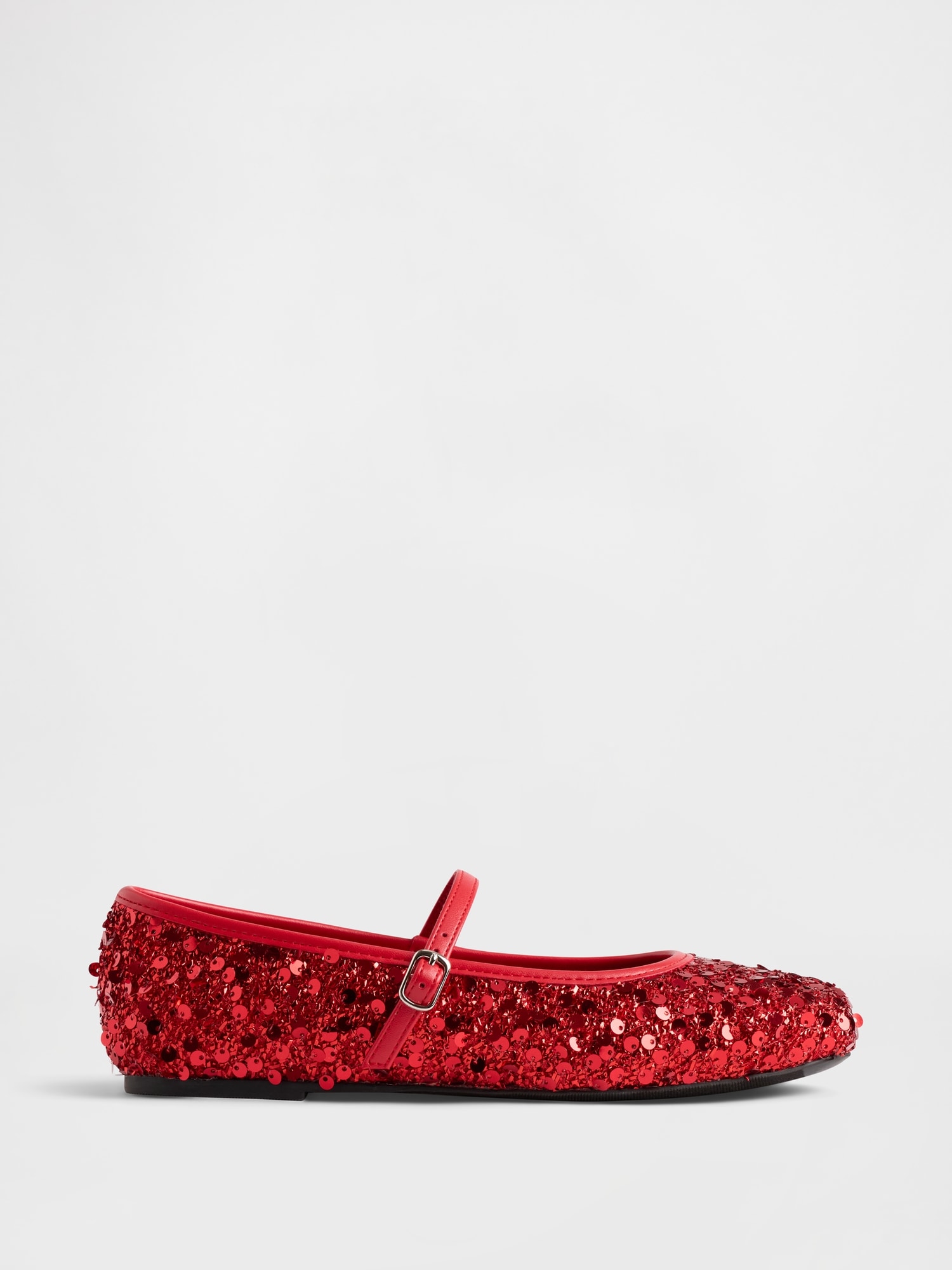 Kids Sequin Ballet Flats
