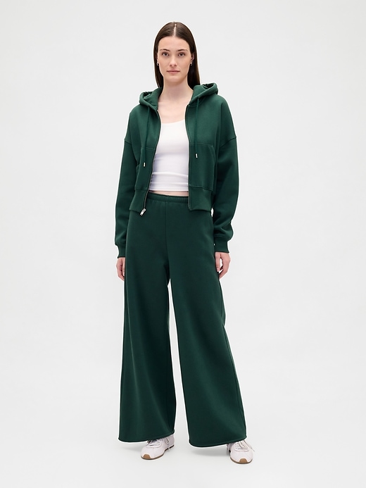 Image number 1 showing, VintageSoft Baggy Wide-Leg Sweatpants