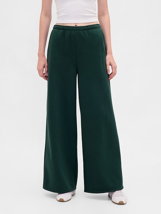 Image number 2 showing, VintageSoft Baggy Wide-Leg Sweatpants