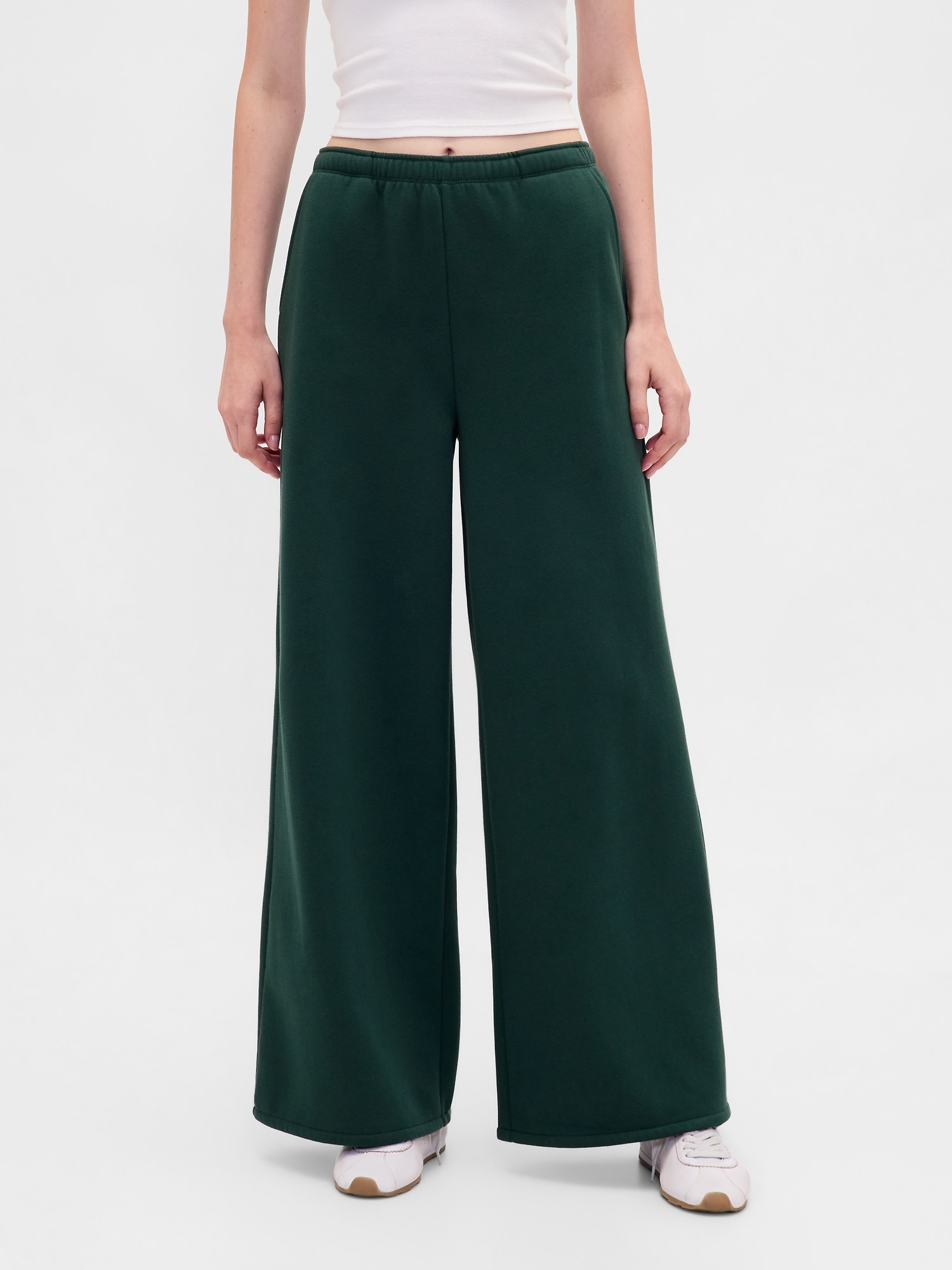 VintageSoft Baggy Wide-Leg Sweatpants