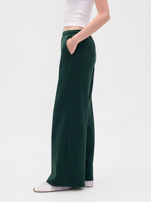 Image number 3 showing, VintageSoft Baggy Wide-Leg Sweatpants