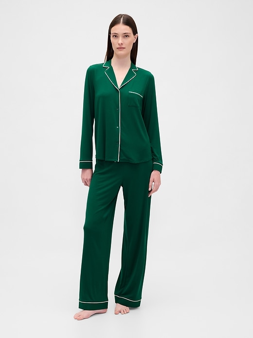 Image number 2 showing, Softest Modal PJ Shirt