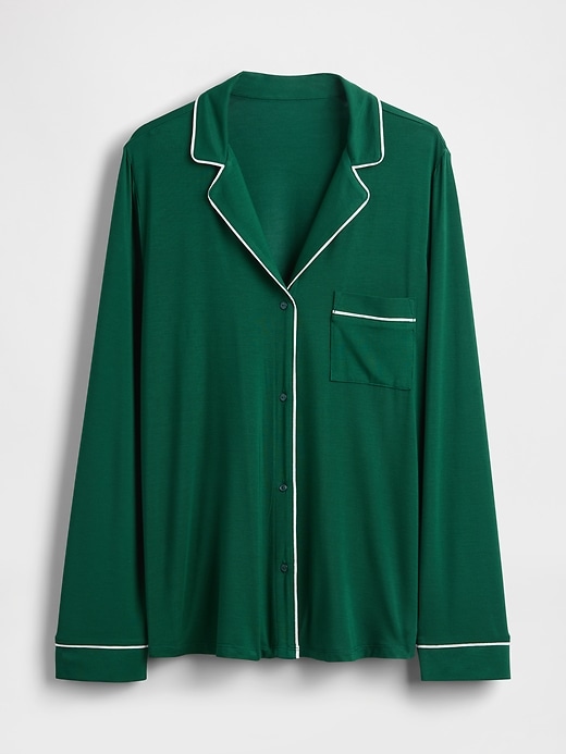 Image number 4 showing, Softest Modal PJ Shirt