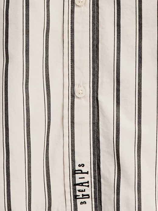 Image number 6 showing, Gap × BÉIS Poplin Dolman Big Shirt