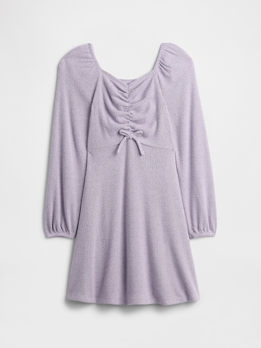 Image number 2 showing, Kids Ruched Bow Dress