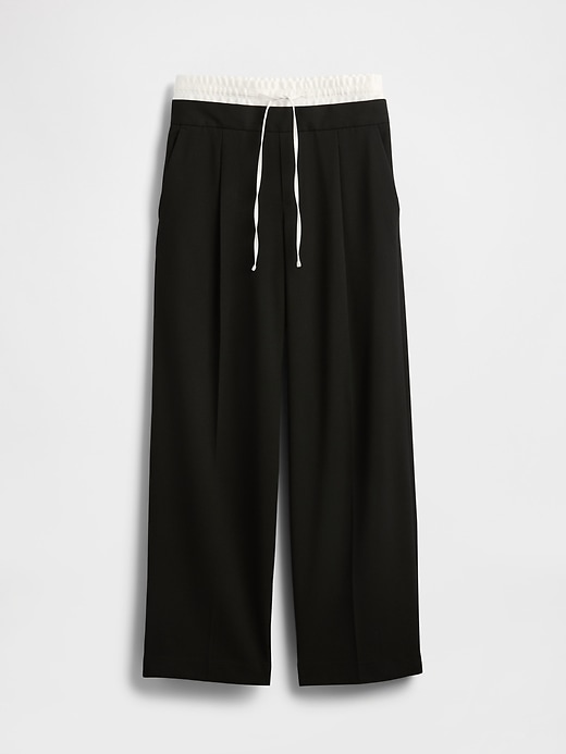 Image number 7 showing, Mid Rise Double-Waist Pants