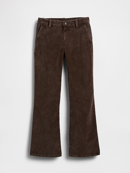 Image number 7 showing, Mid Rise Corduroy Flare Pants