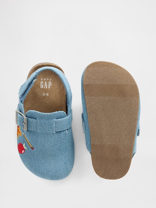 Image number 3 showing, Toddler Denim Clogs