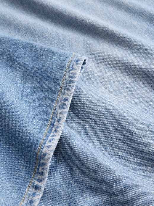 Image number 6 showing, Gap × BÉIS Adult Knit Denim Pocket T-Shirt