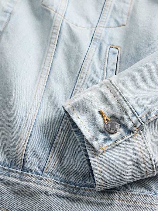 Image number 8 showing, Gap × BÉIS Oversized Denim Jacket