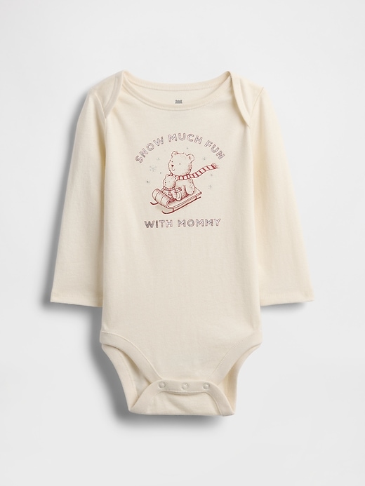 Image number 1 showing, Baby First Favorites Organic Cotton Graphic Bodysuit