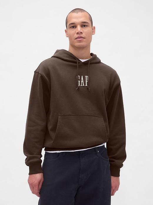 Image number 1 showing, Heavyweight Oversized Logo Hoodie