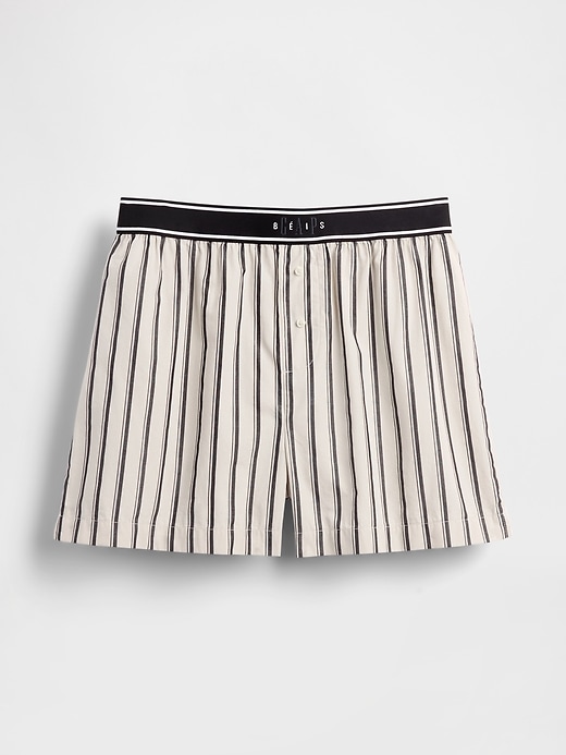 Image number 7 showing, Gap × BÉIS Poplin Boxer Shorts